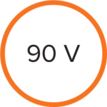 90v